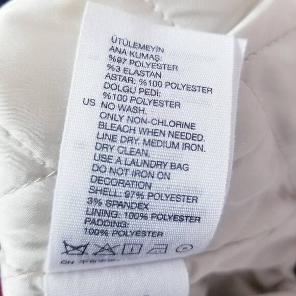 & Other Stories Sateen Beaded Embroidered Bomber Jacket - Picture 15 of 16